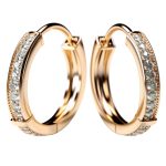 Gold Hoop Earring